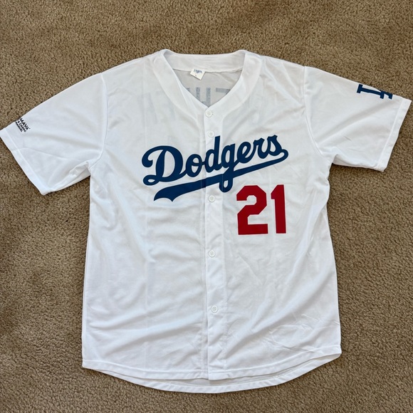 LA Dodgers Walker Buehler #21 Jersey - Picture 1 of 8
